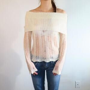 Women's Cream Cardigan